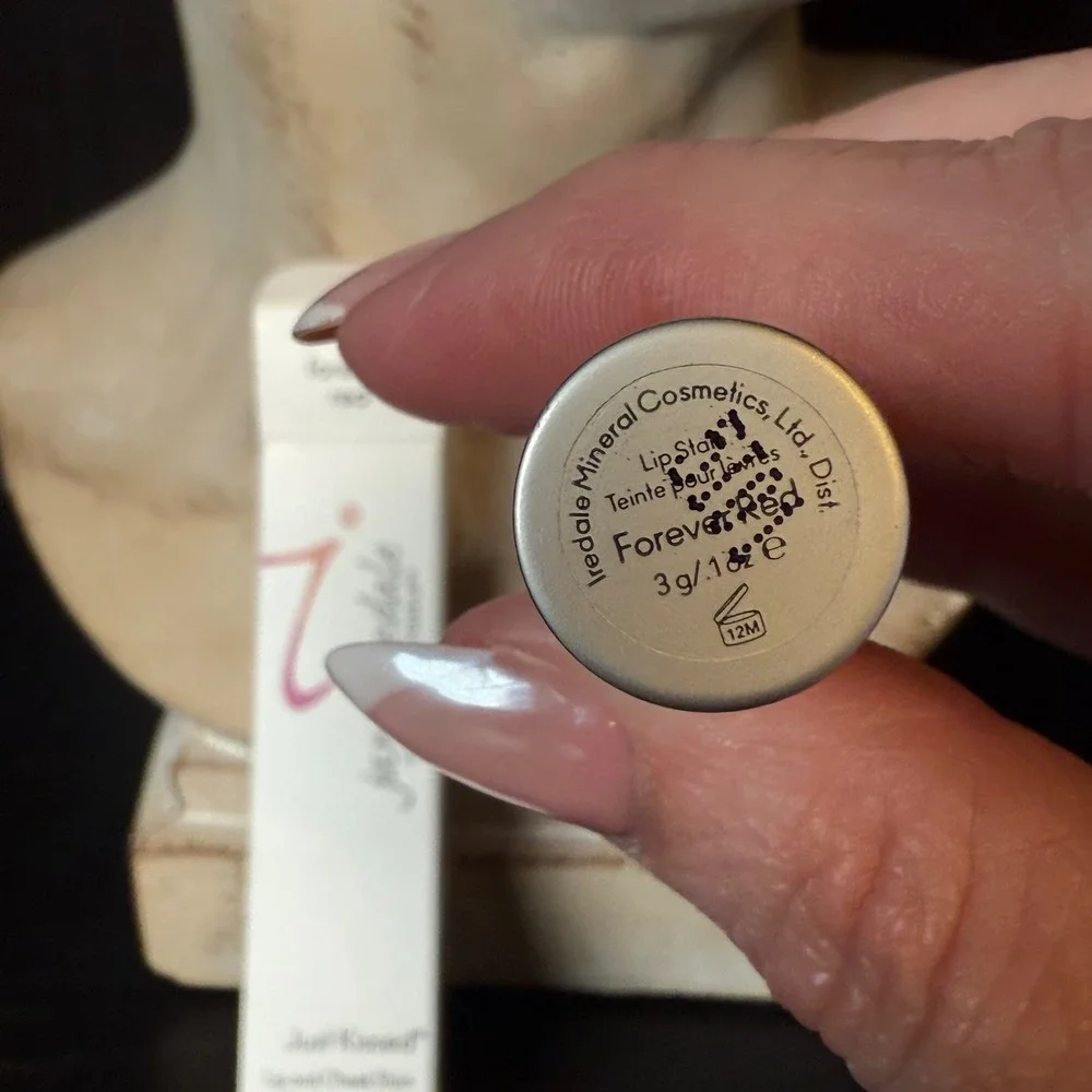 Jane‎ Iredale Just Kissed Lip and Cheek Stain Forever Red 0.1oz New in Box